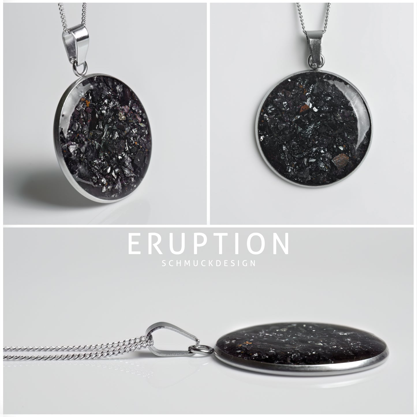 Elba Hämatit Anhänger 25mm