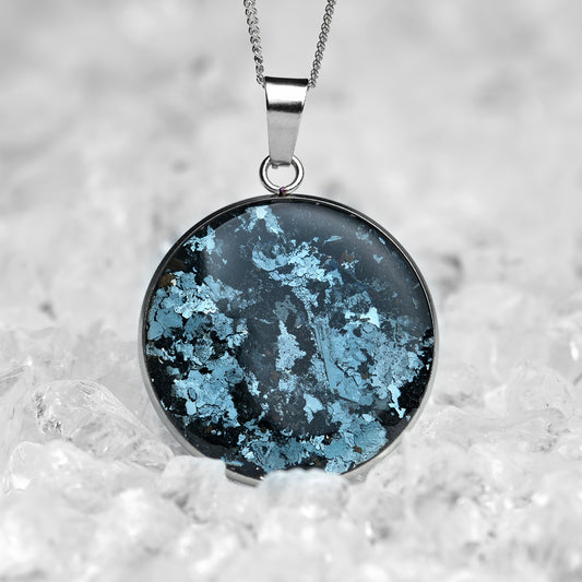 Eifel Hämatit Anhänger 25mm