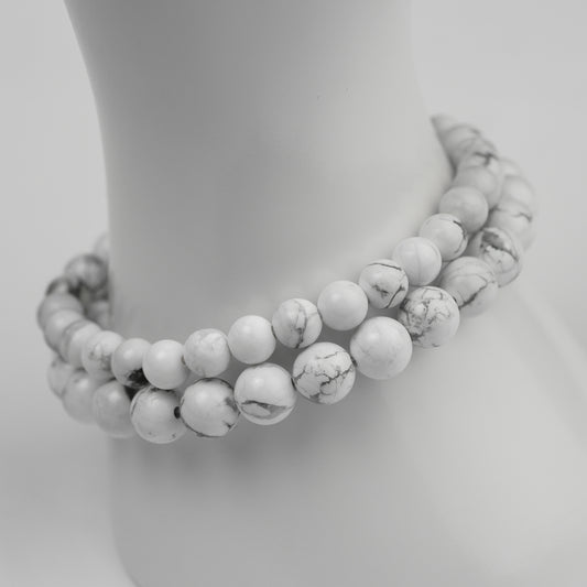 Howlith 6/8mm Armband