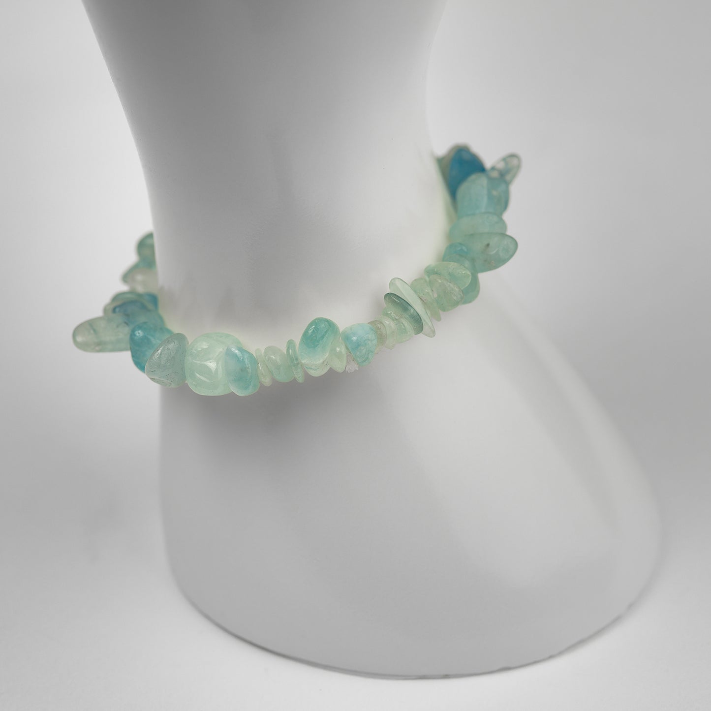 Verschiedene Edelstein Spiltter Armbänder