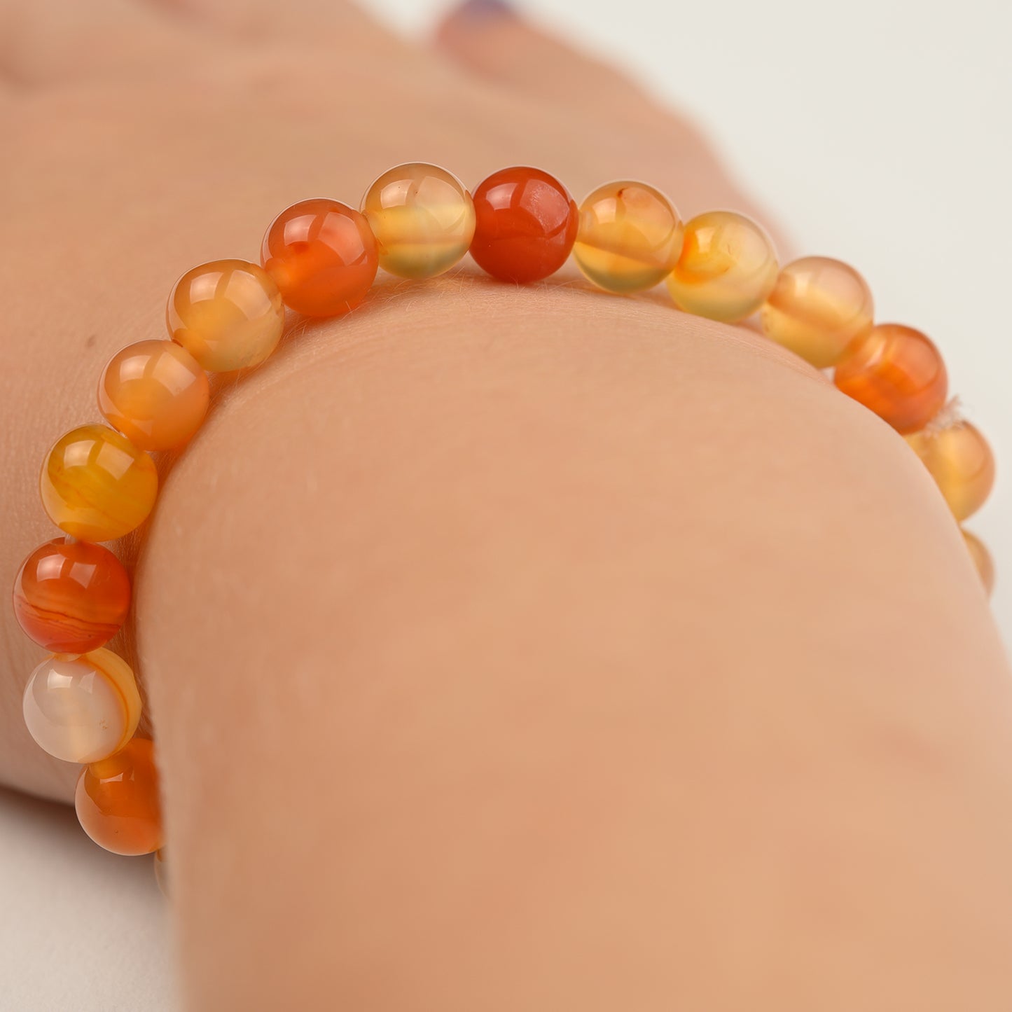 Edelstein Kinder Armbänder verschiedene Sorten Tigerauge Amethyst Sodalith Karneol