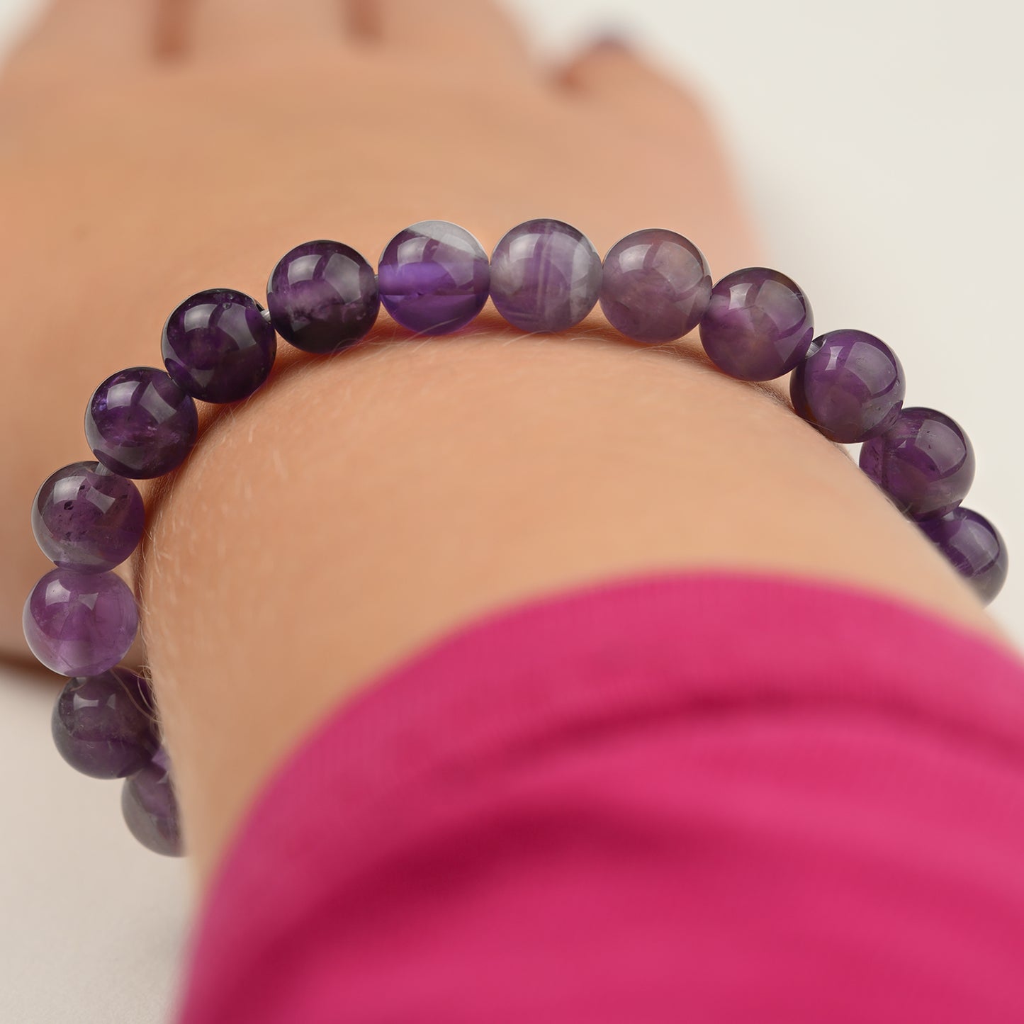 Edelstein Kinder Armbänder verschiedene Sorten Tigerauge Amethyst Sodalith Karneol
