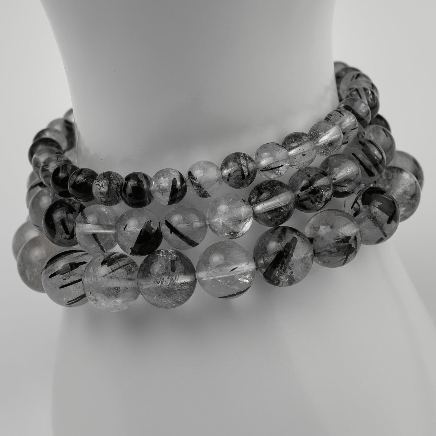 Bergkristall Turmalin A+ Armband 6/8/10mm