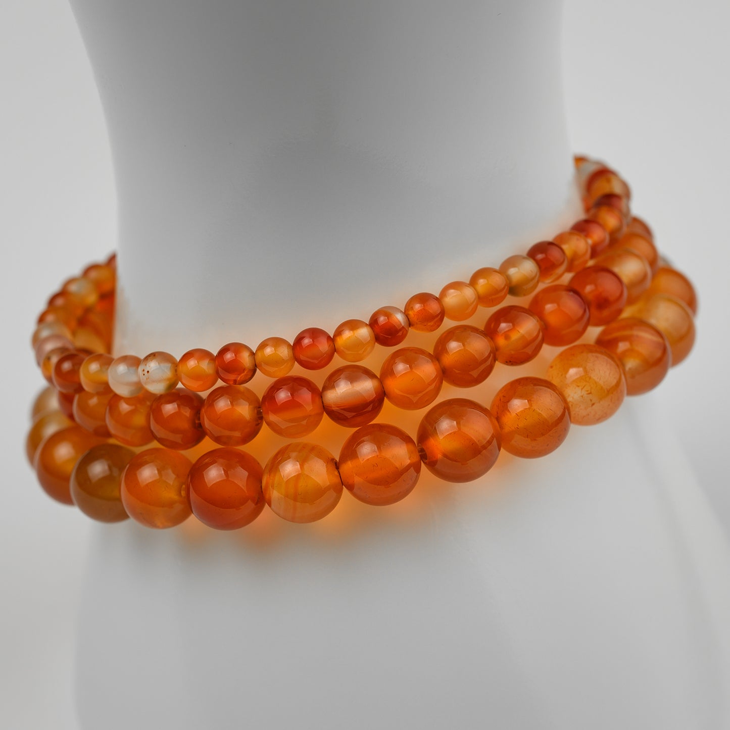 Karneol Achat Armband 4/6/8mm