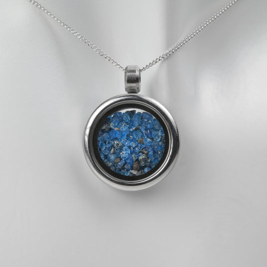 Glasmedaillon Hauyin Eifel