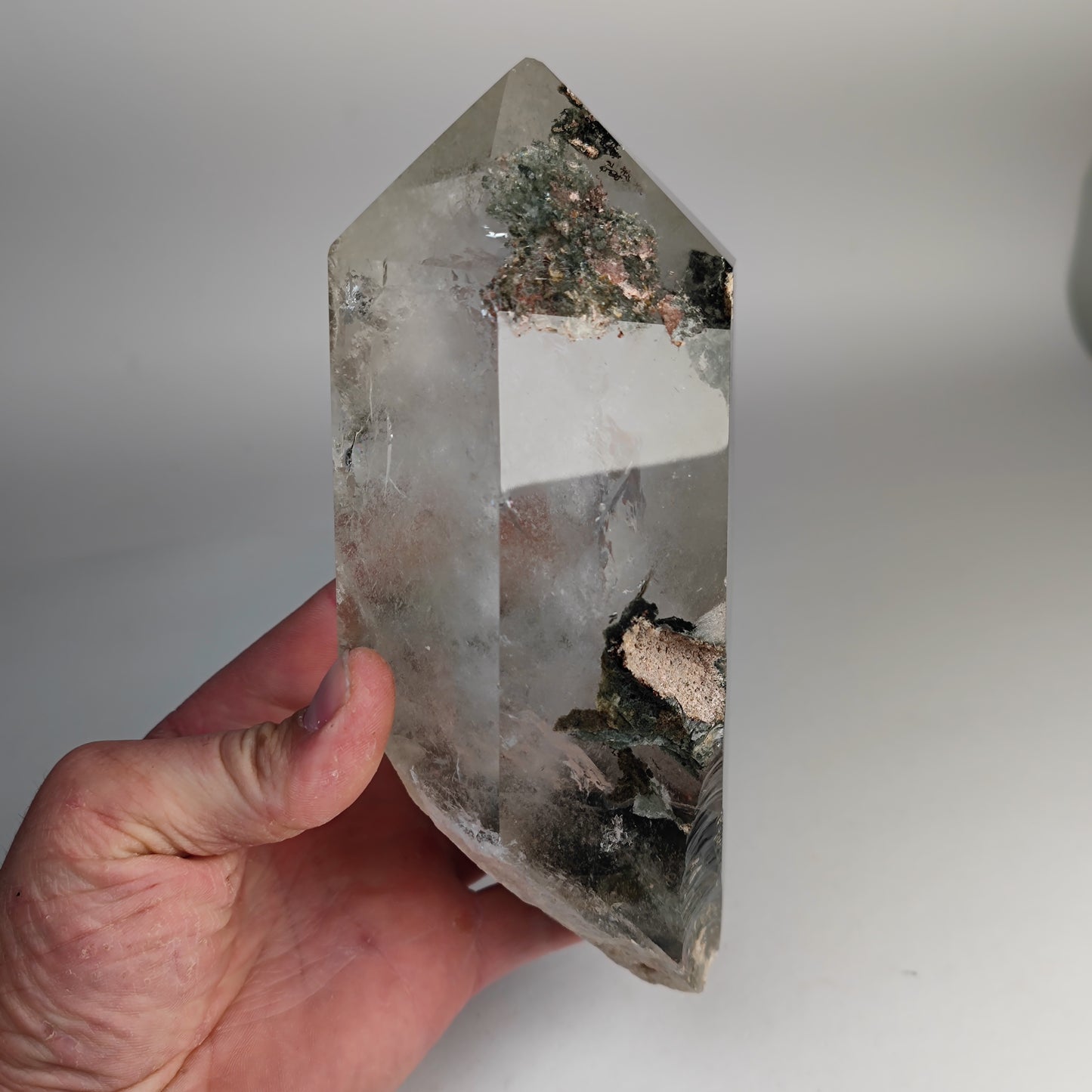 Chlorit Quarz Bergkristall