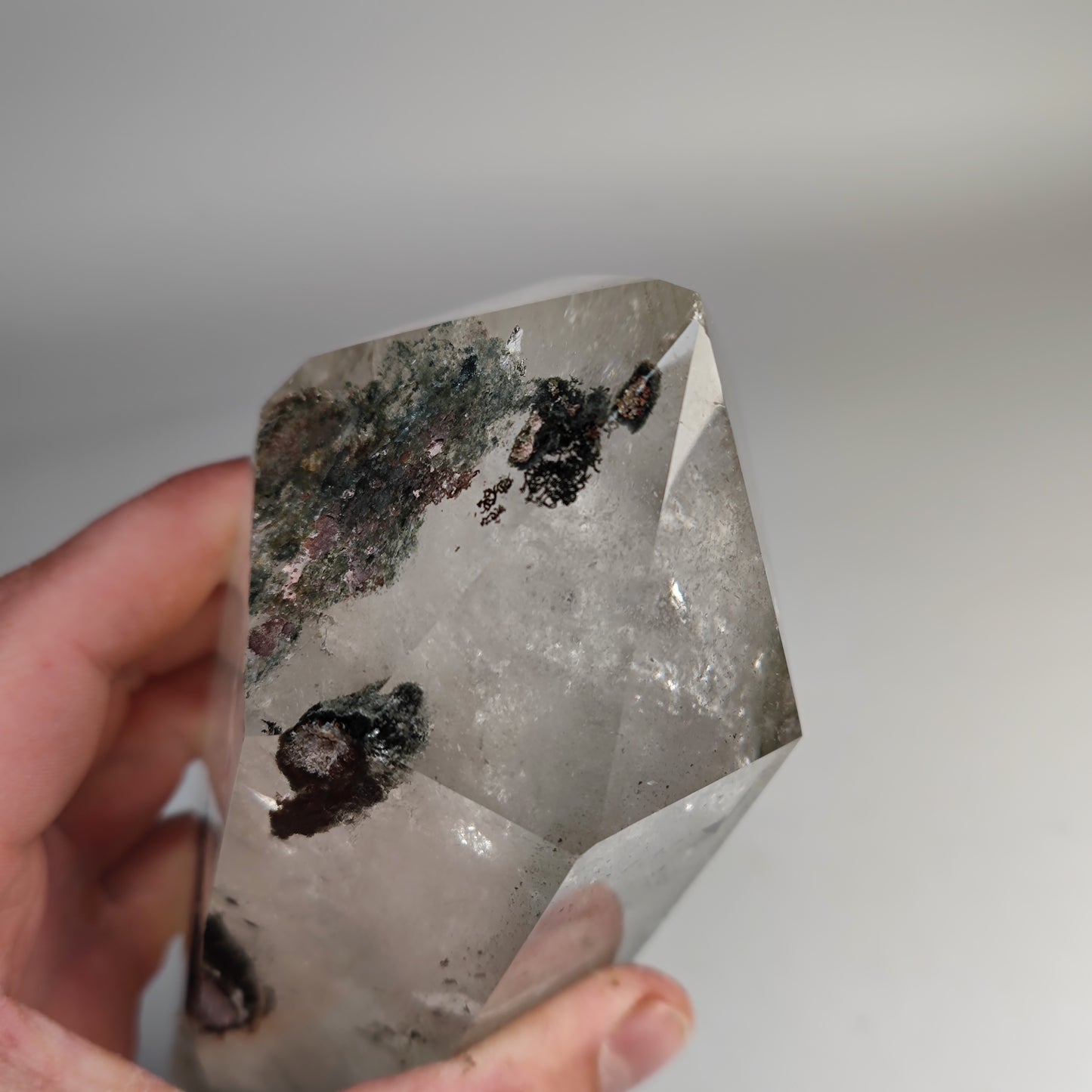 Chlorit Quarz Bergkristall