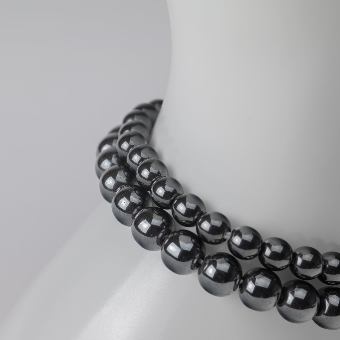 Hämatit Armband 6/8mm