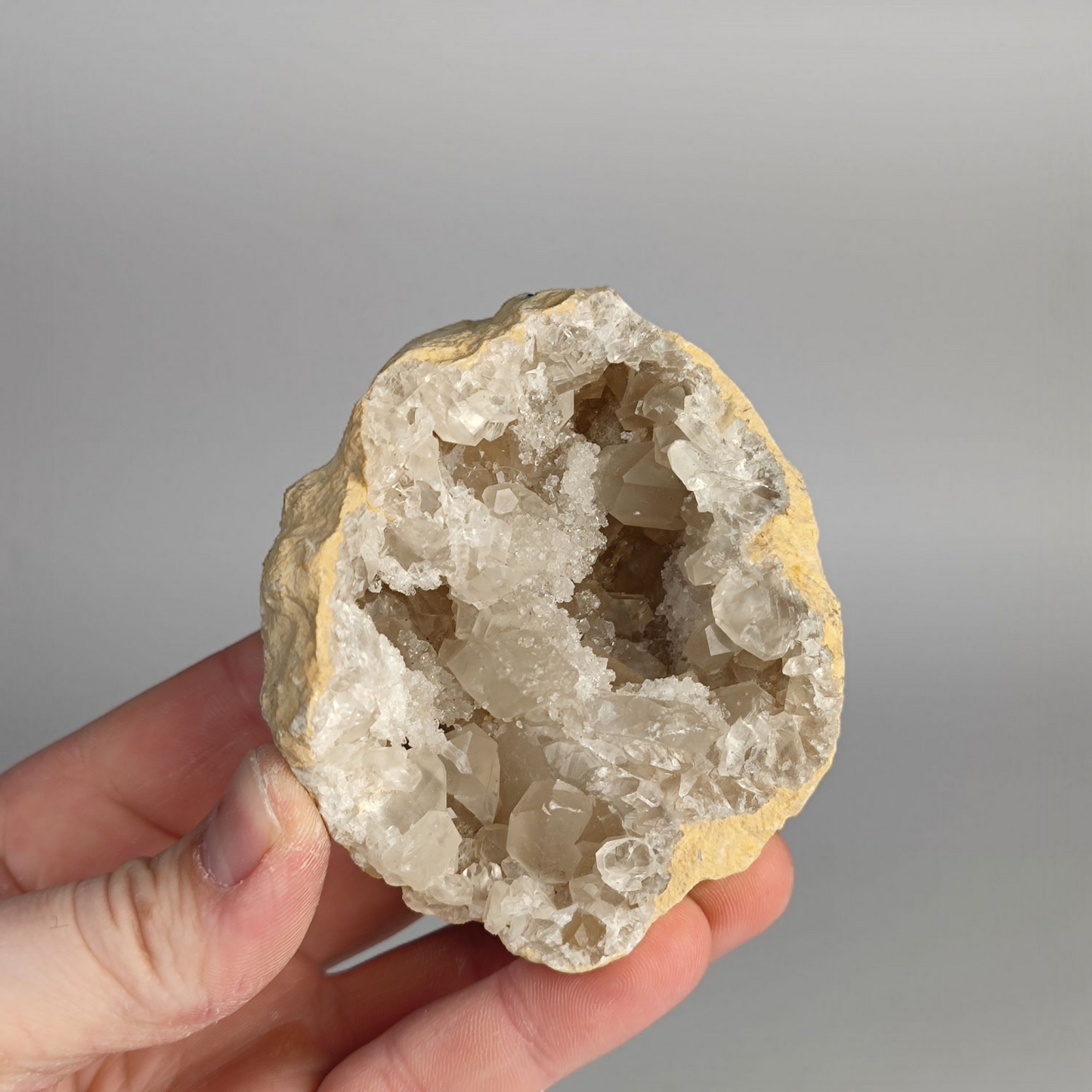 Verschiedene Coelestin Drusen Tunesien