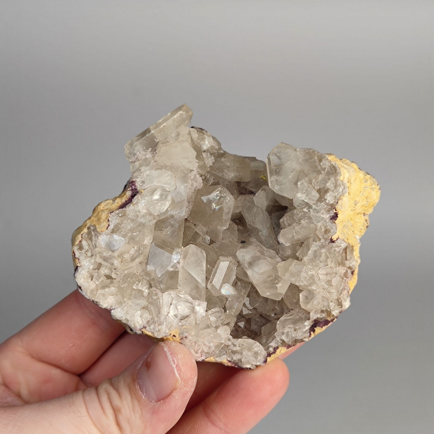 Verschiedene Coelestin Drusen Tunesien