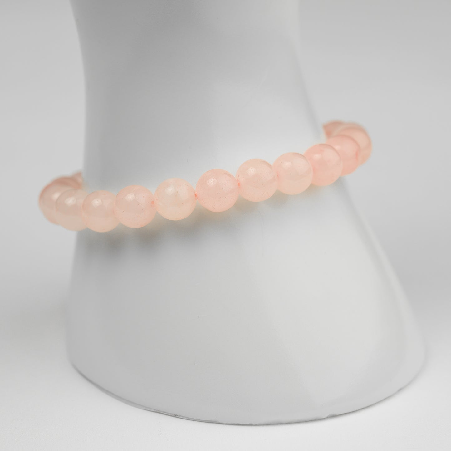 Rosenquarz Armband 6/8mm