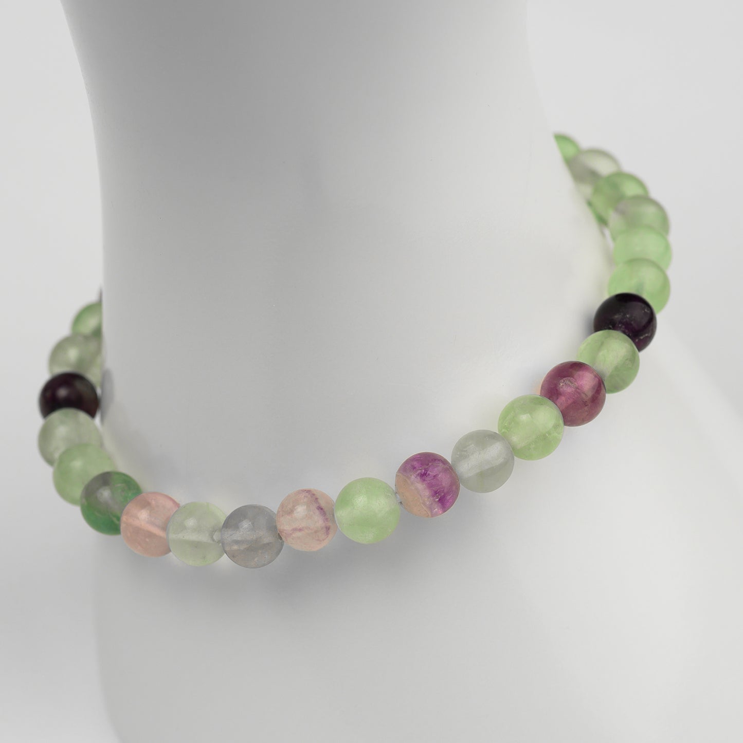 Regenbogen Fluorit Armband 6/8mm