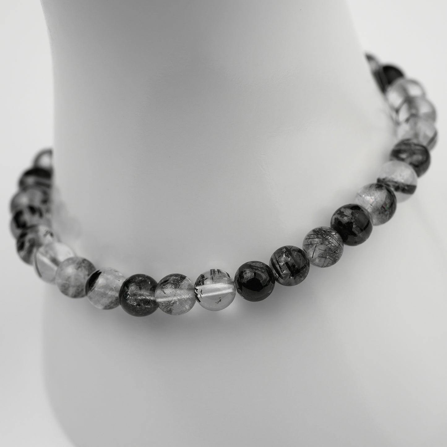 Bergkristall Turmalin A+ Armband 6/8/10mm