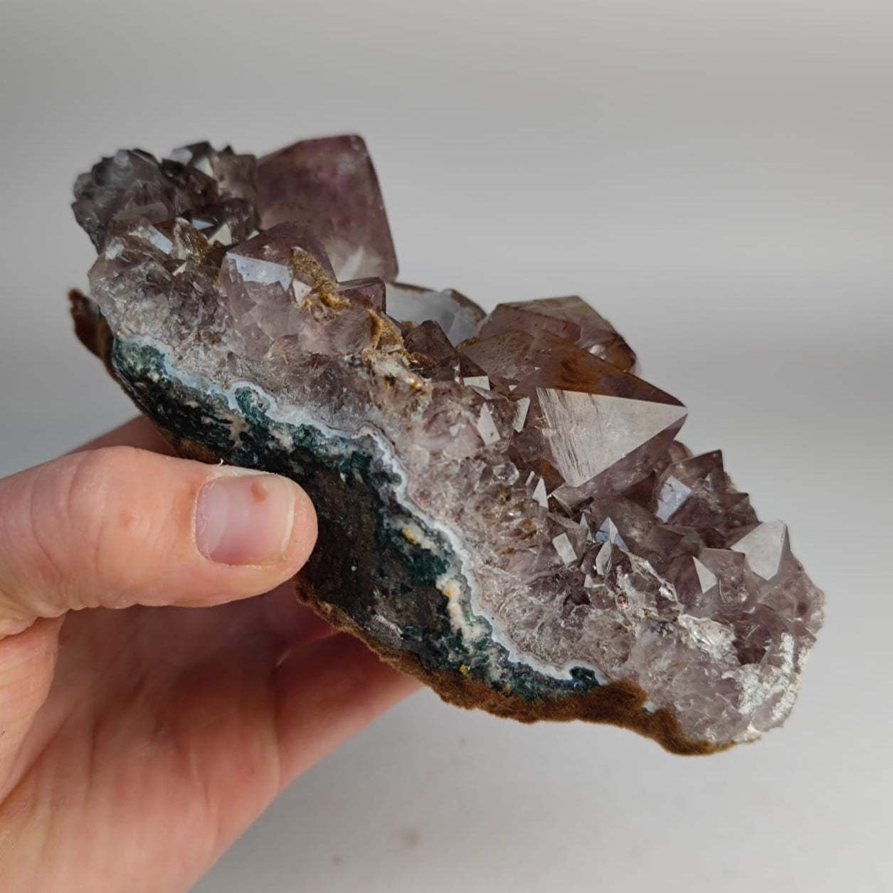 Quarz Amethyst Teelicht