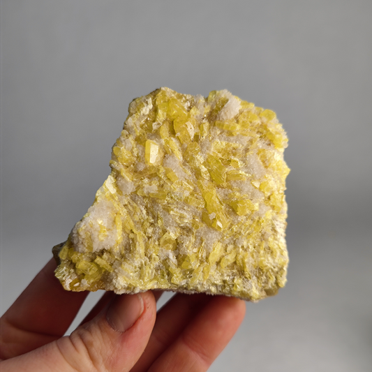 Schwefel Calcit Sizilien Italien