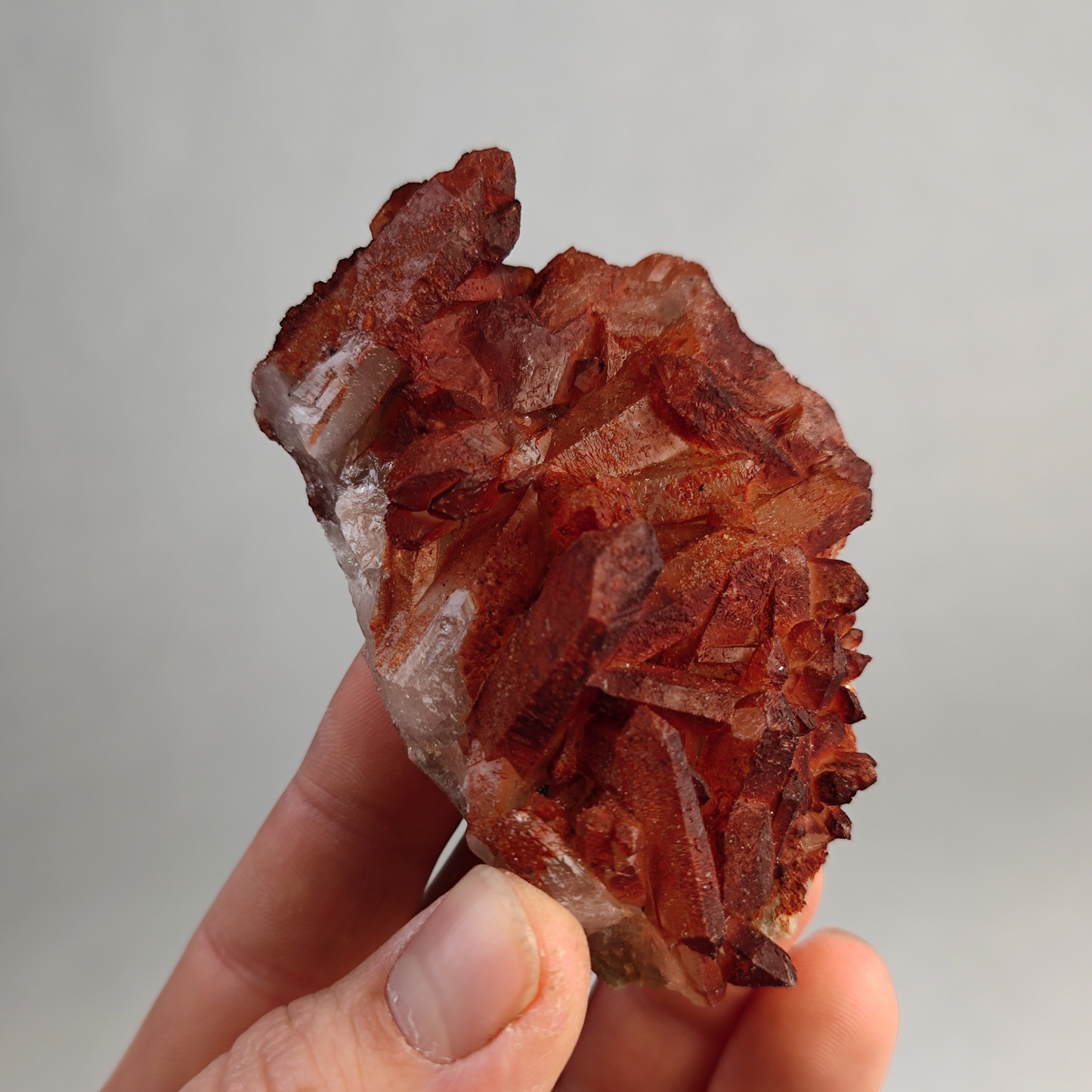 Hämatit Quarz Marokko