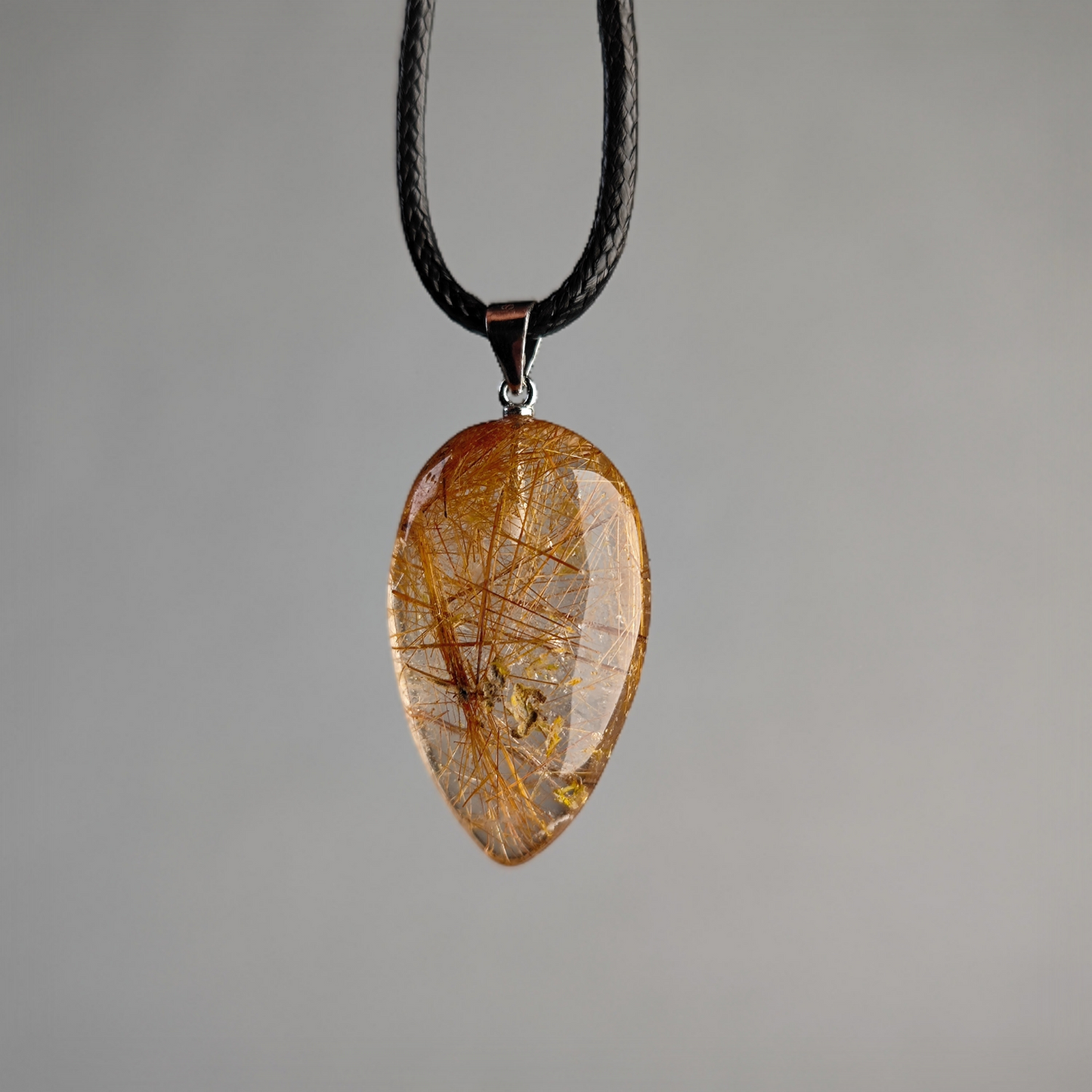 Verschiedene Rutilquarz Anhänger 925