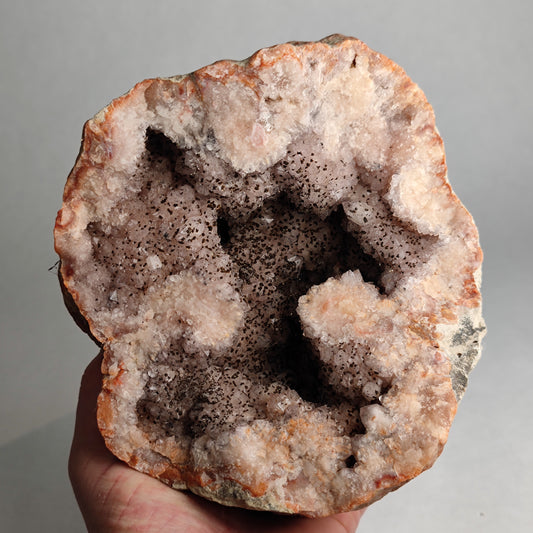 Schneekopfkugel Achat & Quarz Thüringen