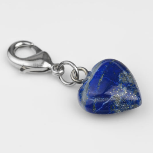 Lapislazuli Herz Charm Wechselanhänger