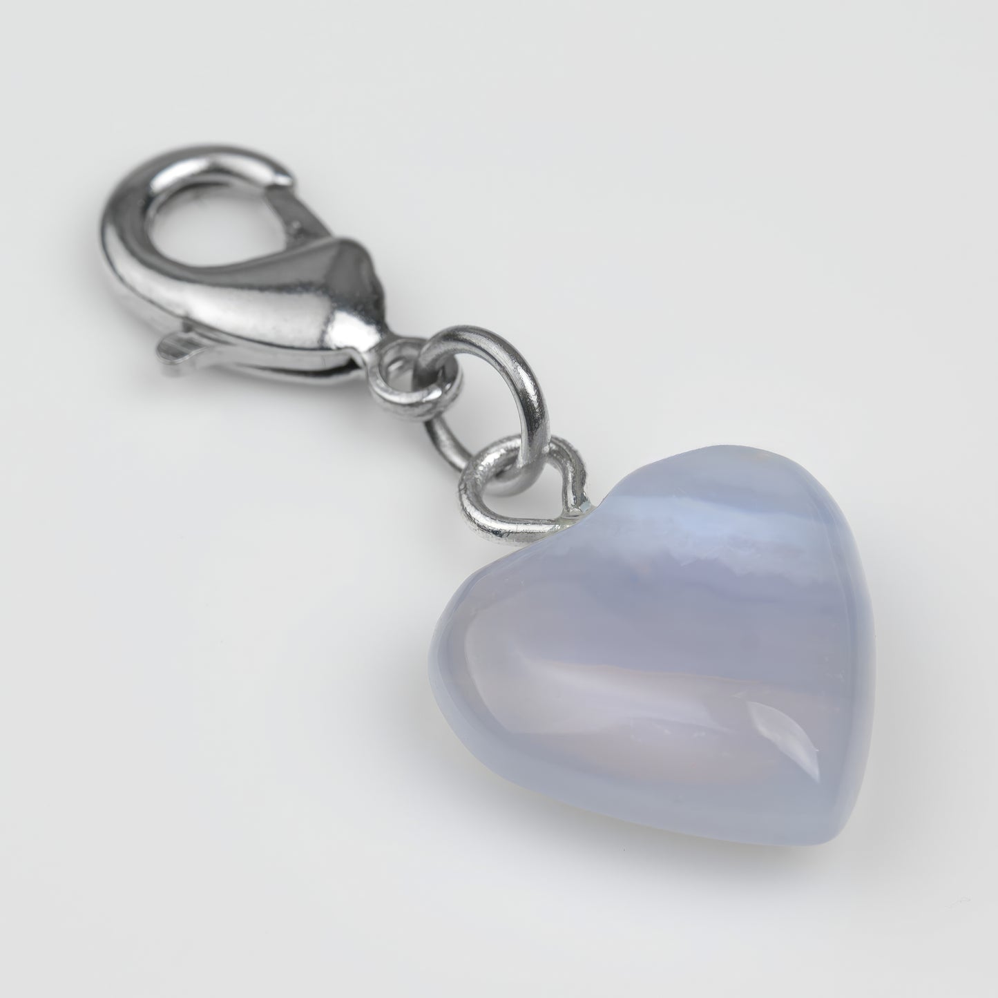 Verschiedene Edelstein Herz Charms Wechselanhänger