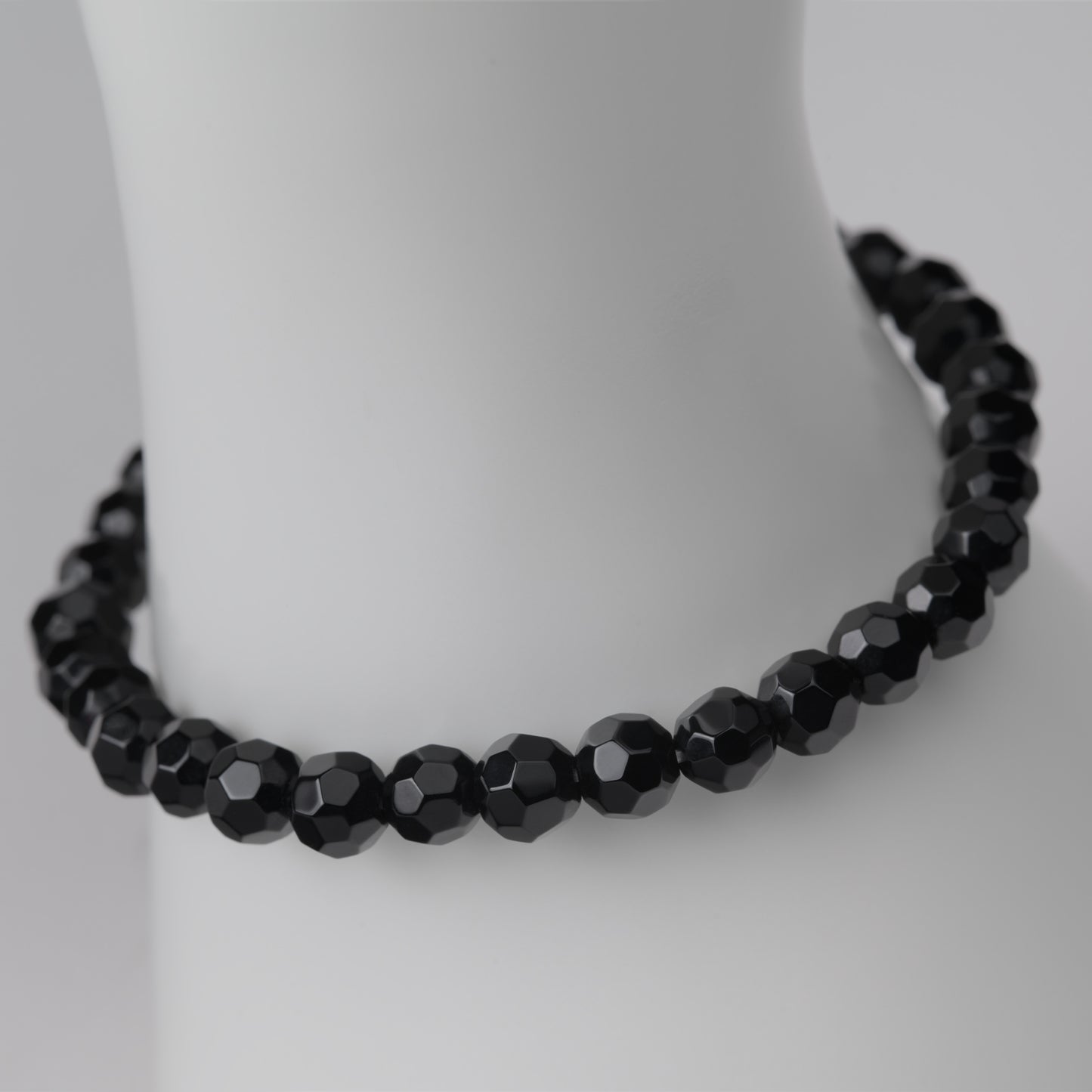Obsidian Armbänder facettiert 6/8mm