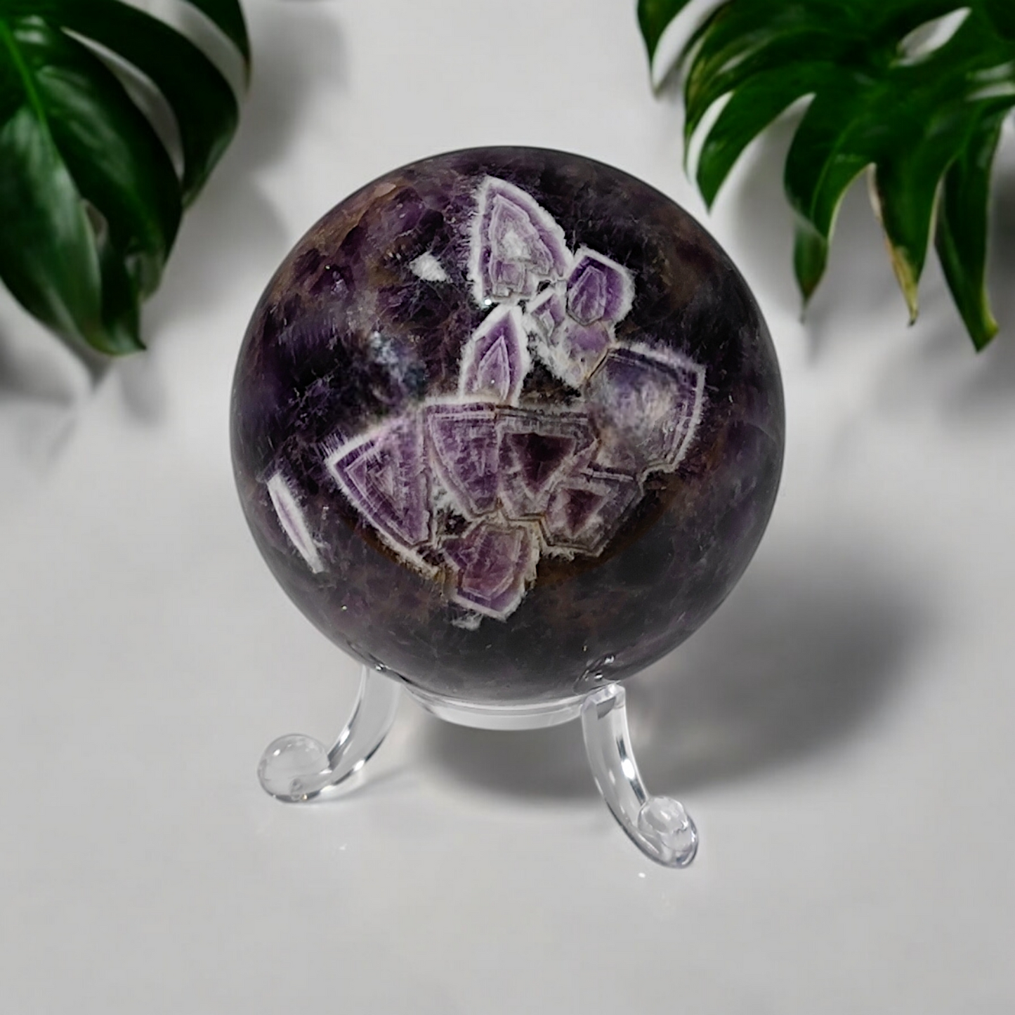 Chevron Amethyst Kugeln