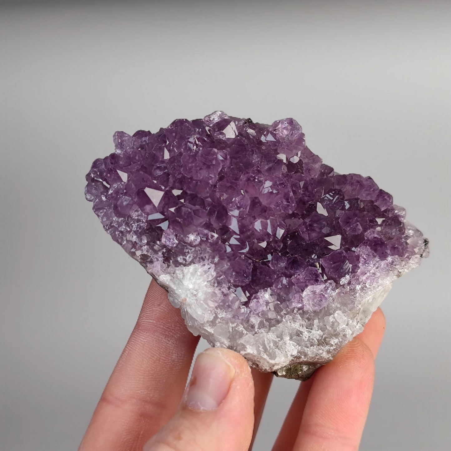 Verschiedene Amethyst Drusen Stücke