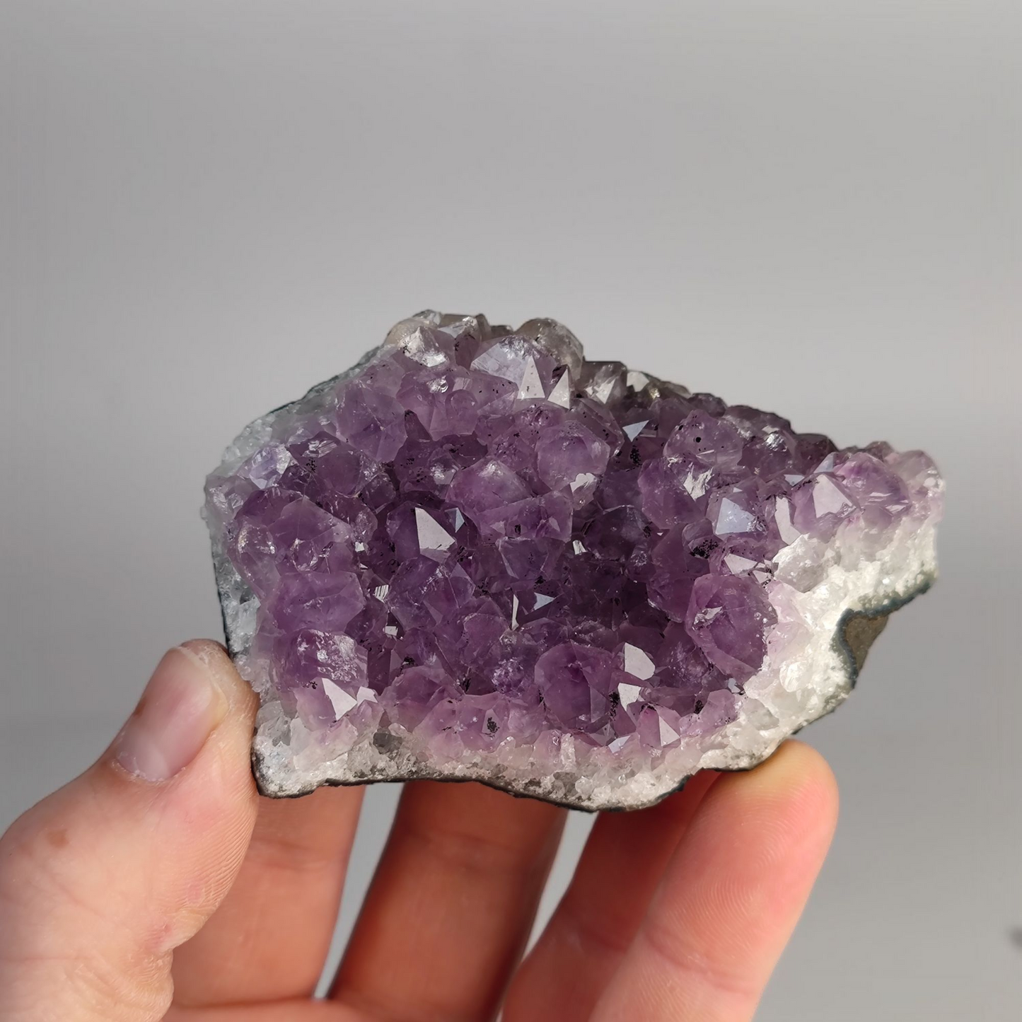Verschiedene Amethyst Drusen Stücke