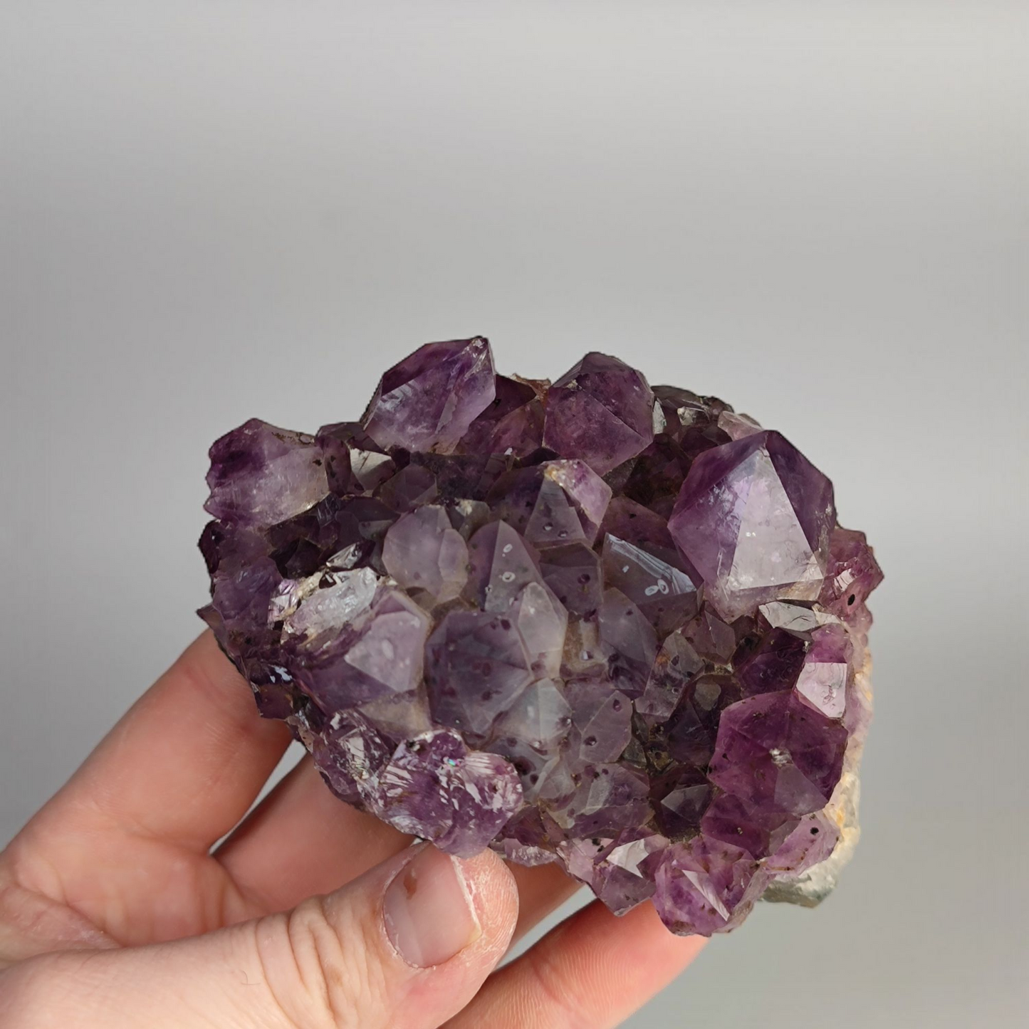 Verschiedene Amethyst Drusen Stücke