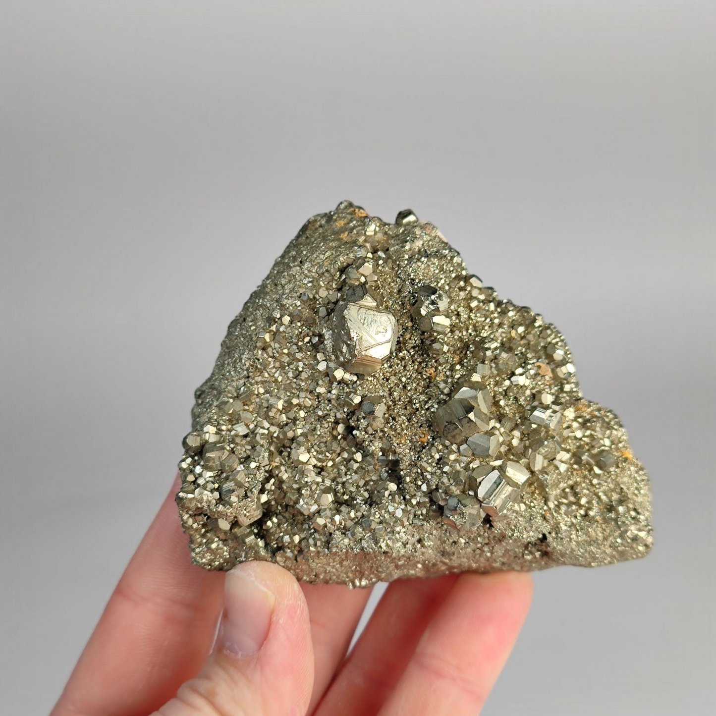 Verschiedene Pyrit Stufen